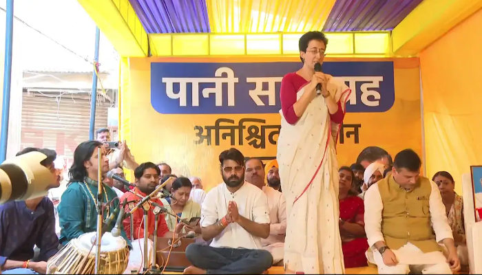 She eats during lunchtime, at night: BJP on Atishi's hunger-strike