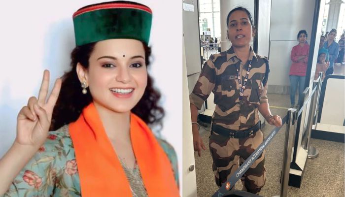 CISF constable slaps Kangana Ranaut at Chandigarh Airport for criticising farmer protests