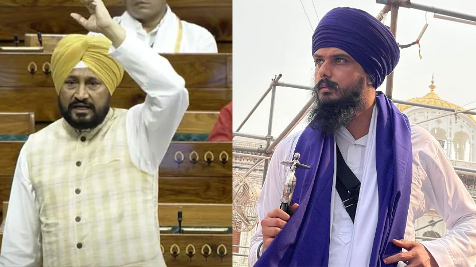 Congress party distances itself from its MP Charanjit Singh Channi’s support to Khalistani MP Amripal Singh in Lok Sabha