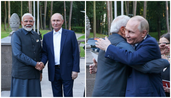 PM Modi meets President Putin at Novo Ogaryovo residence of the Russian leader