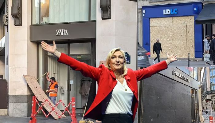 France braces for riots, stores board up amid threats of left-wing violence after election results