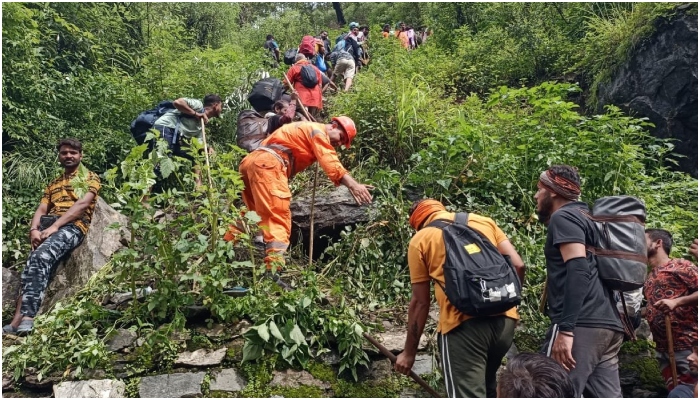 Uttarakhand: Cloudburst leads to 10 deaths, pathway to Kedarnath blocked, 100 more routes clogged