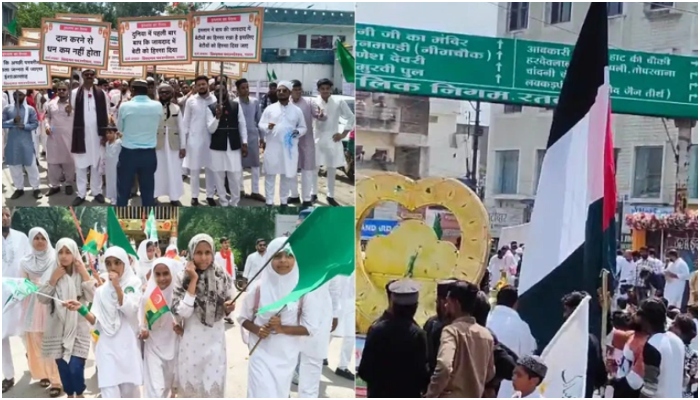 Madhya Pradesh: Islamists on Eid-e-Milad pelt stones at Hindu temple, raise Palestine flags, 2 FIRs registered