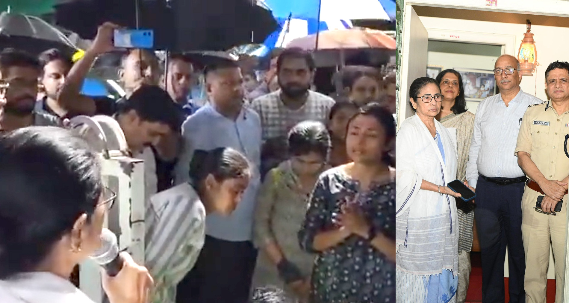 Kolkata: Protesting doctors return from CM’s residence without meeting after govt refused live streaming