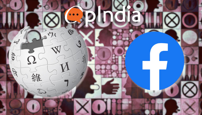 Facebook bans OpIndia dossier exposing Wikipedia and its nefarious agenda