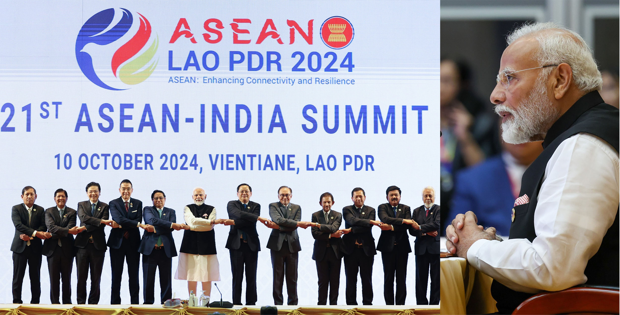 Prime Minister Narendra Modi unveils 10-point plan to strengthen ASEAN-India ties