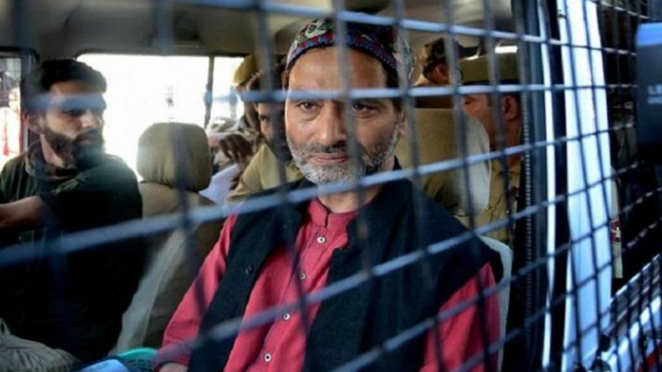 Yasin Malik goes on hunger strike in Tihar Jail, seeks HC intervention over health, treatment concerns