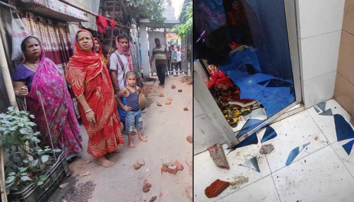 Chittagong: Muslims attack 3 Hindu temples, hurl bricks at Hindu devotees