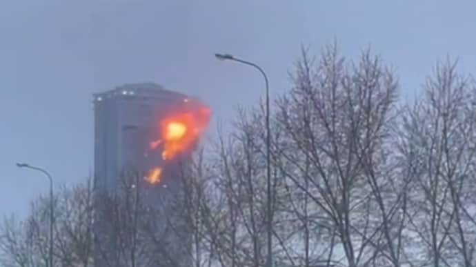 Ukrainian drones crash into residential building in Kazan, Russia