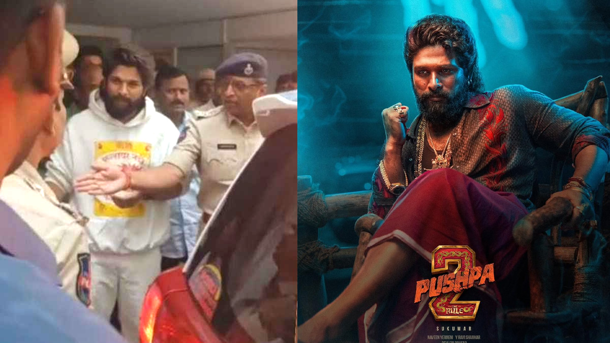 Actor Allu Arjun arrested over death of woman in stampede at Pushpa 2  premier in Hyderabad