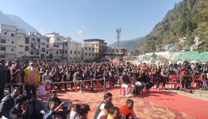 Uttarakhand: Hindus call for unity to fight against ‘love jihad’ and ‘land jihad’ at Mahapanchayat, demand demolition of illegal mosques