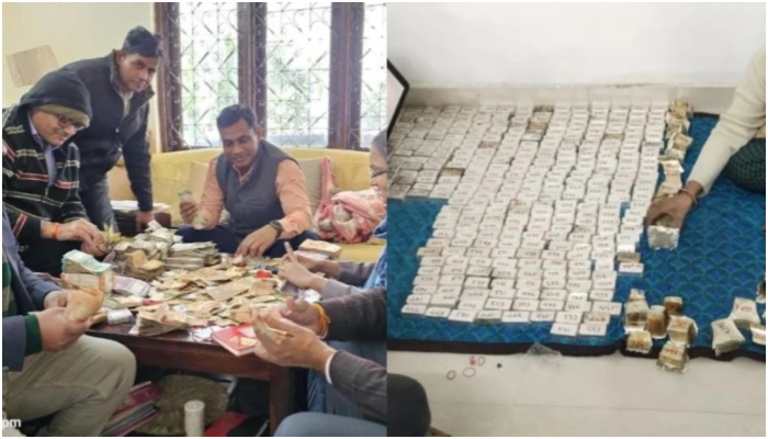 Rs 8 crores assets including Rs 3 crore cash seized from former constable's premises in Madhya Pradesh, probe underway