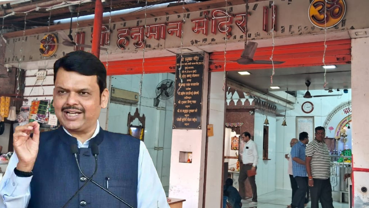 'We will speak with railways and find a solution": Maharashtra CM Fadnavis on Dadar temple issue