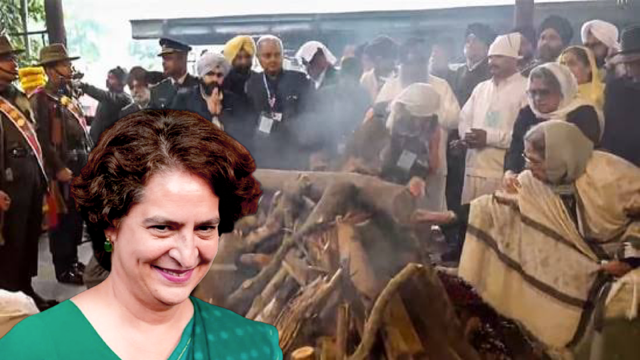 After the Centre agrees to build a memorial to former PM Manmohan Singh, Priyanka Gandhi exploits his death to incite Sikhs