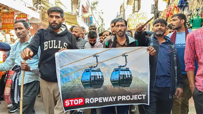 Vaishno Devi Sangharsh Committee calls 72-hour bandh to protest against ropeway project