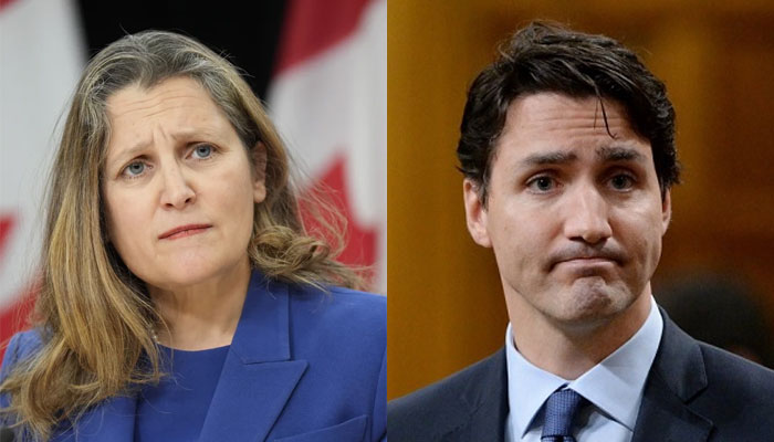 Trudeau faces political crisis as Chrystia Freeland resigns