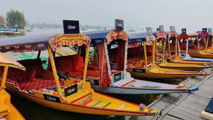 Uber Shikara: India's first water transport service launched in Kashmir