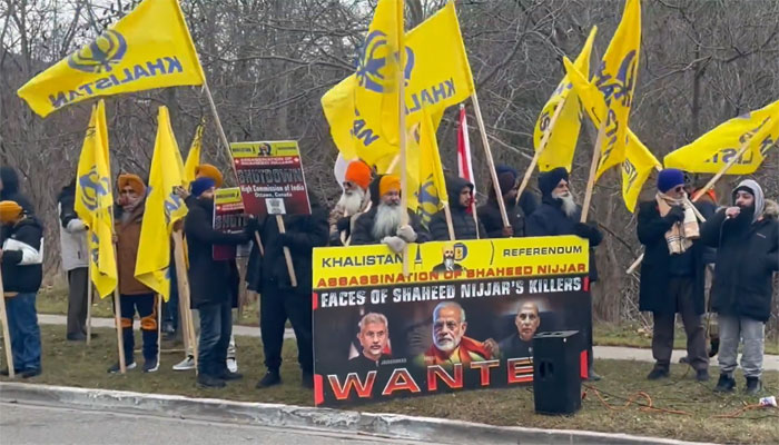 Khalistani protesters disrupt consular camps for Indian pensioners in Scarborough, Canada