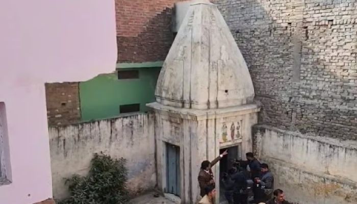 Sambhal: After Shiv-Hanuman temple, a Radha Krishna temple discovered and reopened in Muslim-dominated Sarai Tarin area