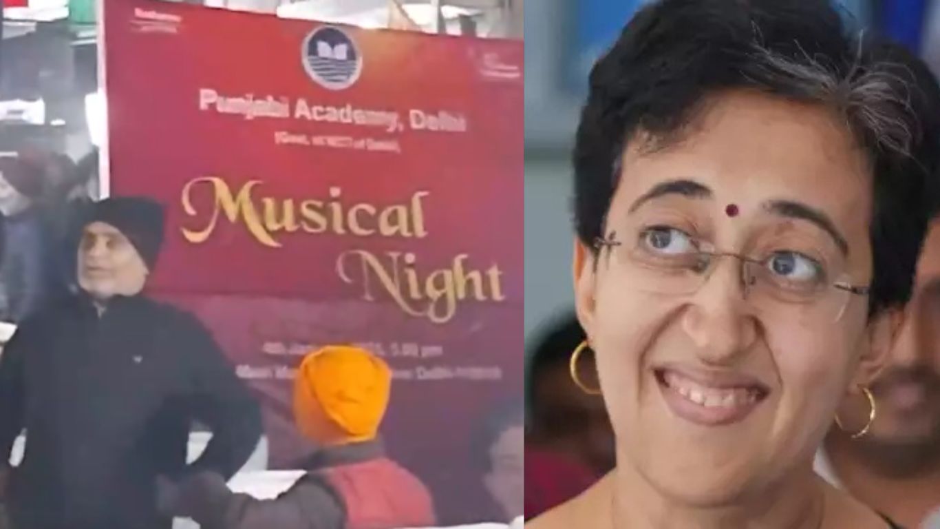 Delhi CM Atishi organises musical event without permission, Delhi police stops it