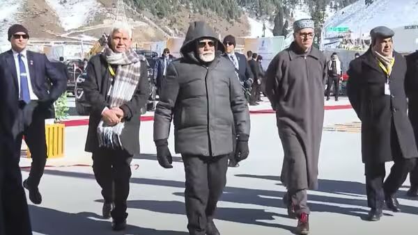 "J-K becoming hub of tunnels, bridge and ropeways": PM Modi at inaugural address of Sonmarg Tunnel