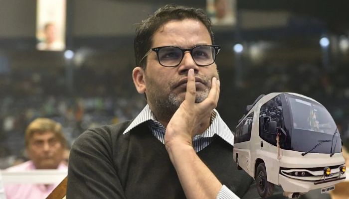 'Fast-unto-death' protest of Prashant Kishor has a ₹2 crore vanity van under the spotlight